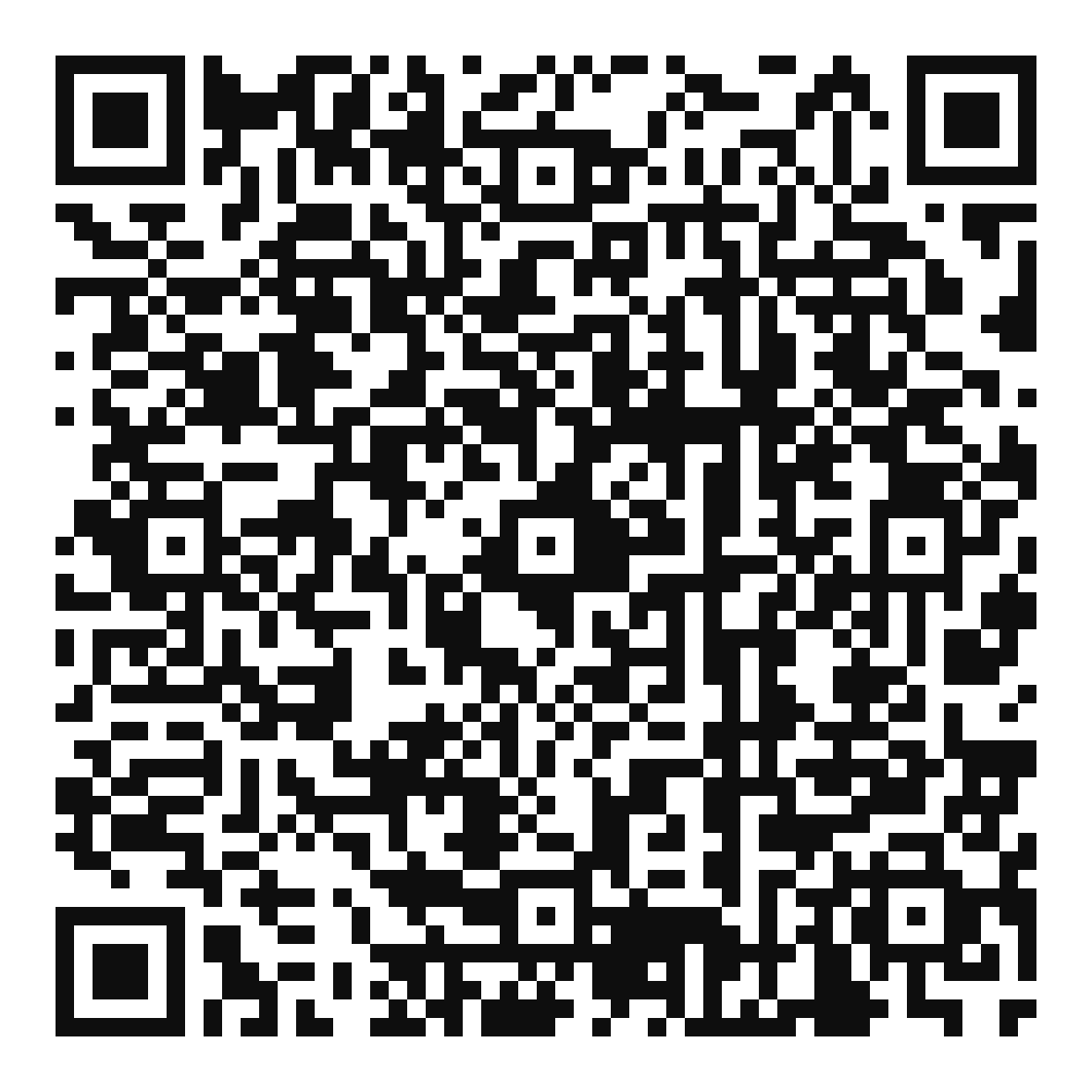 QR code containing the personal contact