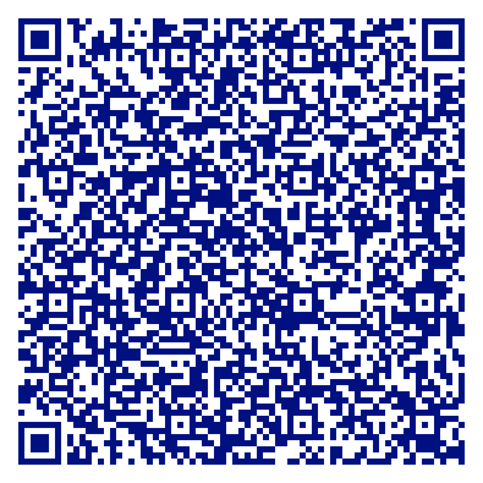 QR code containing the Ejada work contact
